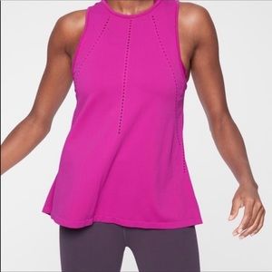 ATHLETA Hot Pink Foothill Tank Top